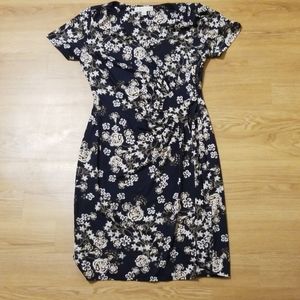 Bella Rose size 6 wrap dress